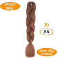 FALEMEI Three Tone Color Crochet Hair Extensions Kanekalon Hair Synthetic Crochet Braids Ombre Jumbo Braiding Hair Extensions