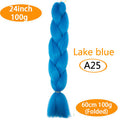 FALEMEI Three Tone Color Crochet Hair Extensions Kanekalon Hair Synthetic Crochet Braids Ombre Jumbo Braiding Hair Extensions