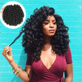 Jamaican Bounce Crochet Hair Ombre Crochet Braids Synthetic Braiding Curly Crochet Twist Hair Extensions 8Inch Blonde Hair