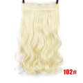 Allaosify 24" Curly 3/4 Full Head Clip in Hair Extensions Black Brown Blonde Real Natural Synthetic One Piece for Hair