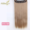 AISI BEAUTY 5 Clips Synthetic Hair Long Straight Blonde Clip In Hair Extensions False Hair Brown Black Hair Pieces for Women
