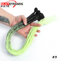 Silky Strands Synthetic Handmade Dreadlocks Hair Extension Braiding Hair Ombre Kanekalon Soft Dread Locs Crochet Braid