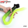 Silky Strands Synthetic Handmade Dreadlocks Hair Extension Braiding Hair Ombre Kanekalon Soft Dread Locs Crochet Braid