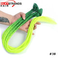 Silky Strands Synthetic Handmade Dreadlocks Hair Extension Braiding Hair Ombre Kanekalon Soft Dread Locs Crochet Braid