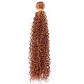 24-30 inch 3 pcs/set over length Synthetic kinky curly hair extensions single color bundles 100 G/pcs curly weave hair for women