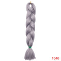 Snoilite 1ps 24inch Ombre Jumbo braid hair jumbo braid synthetic jumbo braid hair extension braid for black women
