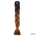 Snoilite 1ps 24inch Ombre Jumbo braid hair jumbo braid synthetic jumbo braid hair extension braid for black women