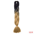 Snoilite 1ps 24inch Ombre Jumbo braid hair jumbo braid synthetic jumbo braid hair extension braid for black women