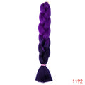 Snoilite 1ps 24inch Ombre Jumbo braid hair jumbo braid synthetic jumbo braid hair extension braid for black women