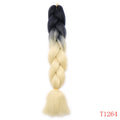 Snoilite 1ps 24inch Ombre Jumbo braid hair jumbo braid synthetic jumbo braid hair extension braid for black women