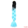 Snoilite 1ps 24inch Ombre Jumbo braid hair jumbo braid synthetic jumbo braid hair extension braid for black women