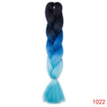 Snoilite 1ps 24inch Ombre Jumbo braid hair jumbo braid synthetic jumbo braid hair extension braid for black women