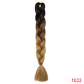 Snoilite 1ps 24inch Ombre Jumbo braid hair jumbo braid synthetic jumbo braid hair extension braid for black women