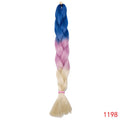 Snoilite 1ps 24inch Ombre Jumbo braid hair jumbo braid synthetic jumbo braid hair extension braid for black women