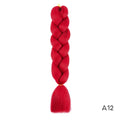 Bulk Hair Ombre expression Braiding Hair Synthetic Extensions Crochet Box Braids Color Hair Jumbo Braids