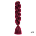 Bulk Hair Ombre expression Braiding Hair Synthetic Extensions Crochet Box Braids Color Hair Jumbo Braids
