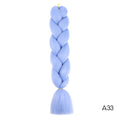 Bulk Hair Ombre expression Braiding Hair Synthetic Extensions Crochet Box Braids Color Hair Jumbo Braids