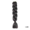 Bulk Hair Ombre expression Braiding Hair Synthetic Extensions Crochet Box Braids Color Hair Jumbo Braids