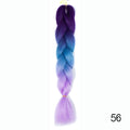 Bulk Hair Ombre expression Braiding Hair Synthetic Extensions Crochet Box Braids Color Hair Jumbo Braids