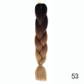Bulk Hair Ombre expression Braiding Hair Synthetic Extensions Crochet Box Braids Color Hair Jumbo Braids