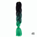 Bulk Hair Ombre expression Braiding Hair Synthetic Extensions Crochet Box Braids Color Hair Jumbo Braids