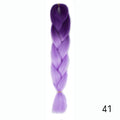 Bulk Hair Ombre expression Braiding Hair Synthetic Extensions Crochet Box Braids Color Hair Jumbo Braids