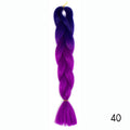 Bulk Hair Ombre expression Braiding Hair Synthetic Extensions Crochet Box Braids Color Hair Jumbo Braids