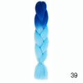 Bulk Hair Ombre expression Braiding Hair Synthetic Extensions Crochet Box Braids Color Hair Jumbo Braids
