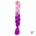 Bulk Hair Ombre expression Braiding Hair Synthetic Extensions Crochet Box Braids Color Hair Jumbo Braids
