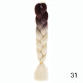 Bulk Hair Ombre expression Braiding Hair Synthetic Extensions Crochet Box Braids Color Hair Jumbo Braids