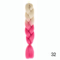 Bulk Hair Ombre expression Braiding Hair Synthetic Extensions Crochet Box Braids Color Hair Jumbo Braids