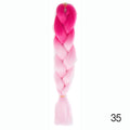 Bulk Hair Ombre expression Braiding Hair Synthetic Extensions Crochet Box Braids Color Hair Jumbo Braids