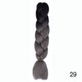 Bulk Hair Ombre expression Braiding Hair Synthetic Extensions Crochet Box Braids Color Hair Jumbo Braids