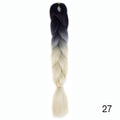 Bulk Hair Ombre expression Braiding Hair Synthetic Extensions Crochet Box Braids Color Hair Jumbo Braids