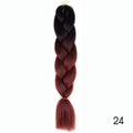 Bulk Hair Ombre expression Braiding Hair Synthetic Extensions Crochet Box Braids Color Hair Jumbo Braids