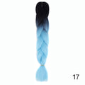 Bulk Hair Ombre expression Braiding Hair Synthetic Extensions Crochet Box Braids Color Hair Jumbo Braids