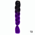 Bulk Hair Ombre expression Braiding Hair Synthetic Extensions Crochet Box Braids Color Hair Jumbo Braids