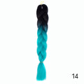 Bulk Hair Ombre expression Braiding Hair Synthetic Extensions Crochet Box Braids Color Hair Jumbo Braids