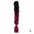 Bulk Hair Ombre expression Braiding Hair Synthetic Extensions Crochet Box Braids Color Hair Jumbo Braids