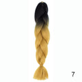 Bulk Hair Ombre expression Braiding Hair Synthetic Extensions Crochet Box Braids Color Hair Jumbo Braids
