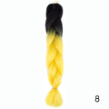 Bulk Hair Ombre expression Braiding Hair Synthetic Extensions Crochet Box Braids Color Hair Jumbo Braids