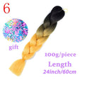LISI HAIR Jumbo Braids Long Ombre Jumbo Synthetic Braiding Hair Crochet Blonde Pink Blue Grey Hair Extensions African Viscera