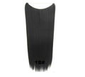 JOY&BEAUTY 22" Invisible Wire No Clips in Hair Extensions 120g High Temperature Fiber Synthetic Hair Secret Fish Line Hairpieces