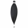 26inch Pre Stretched Ombre Braiding Hair Jumbo Braid Hair Perm Yaki Ez Braid Synthetic Hair Extensions for Crochet Twist