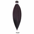 26inch Pre Stretched Ombre Braiding Hair Jumbo Braid Hair Perm Yaki Ez Braid Synthetic Hair Extensions for Crochet Twist