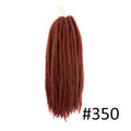 Ombre Marley Braids Synthetic Fiber Hair Extension Afro Curly Hair Crochet Braiding Hair Weave 18strands/pack Toyotress Hair