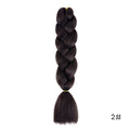 Hair Braid Synthetic Hair Extensions Jumbo False Braid Ombre Braiding Hair Pink Grey Blue Color