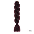 Hair Braid Synthetic Hair Extensions Jumbo False Braid Ombre Braiding Hair Pink Grey Blue Color