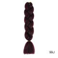 Hair Braid Synthetic Hair Extensions Jumbo False Braid Ombre Braiding Hair Pink Grey Blue Color