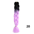 Sambraid 24 Inch Ombre Jumbo Braiding Hair For Jumbo Braids 100g/Pack False Hair Synthetic Crochet Braids Hair Extensions